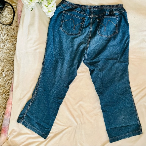 JMS Blue Boot Leg Jeans - Picture 6 of 8